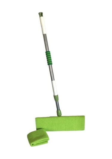 Ekostem Sihirli Mandallı Teleskobik Mop Set Yeşil + Yedek Mop