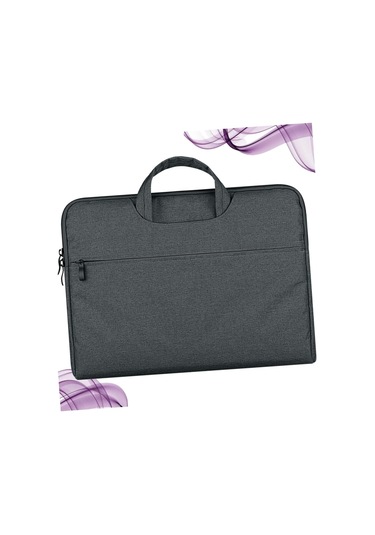 11.6 İnç Çanta Dizüstü Bilgisayar Çanta Çanta 12 İş Çantası Defter Çanta Organize Depolama Koyu Gri Antrasit