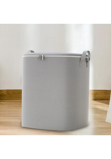 Homyl Katlanabilir Elbise Saklama Çantası Giyim Yatak 110l-48x45x50cm Gri Diğer