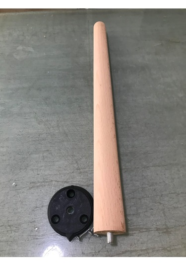 30-40-45- 50-55Cm Konik Zigon Sehpa Ayağı Ve Plastik Aparatı