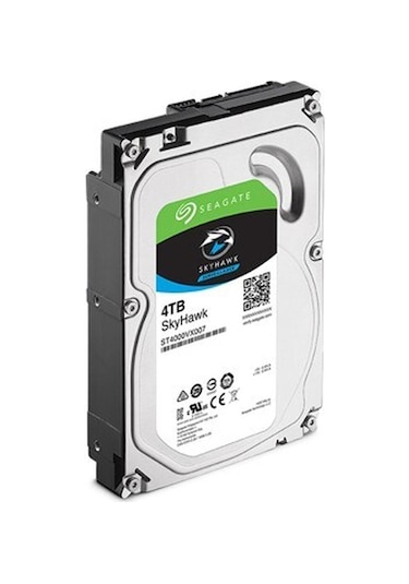 Seagate Skyhawk, St4000vx007, 3.5", 4tb, 64mb, 5900rpm, Güvenlik, Hdd