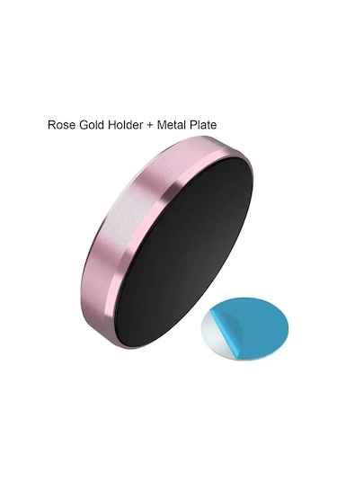 Vıkefonmanyetik Araç Telefon Tutucu - İphone Samsung Xiaomi İçin Araba Dashboard Montaj Braketituruncu Turuncu