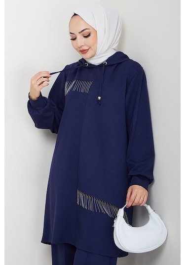 Zincir Detay Oysho İkili Takım 1660 - Lacivert Lacivert