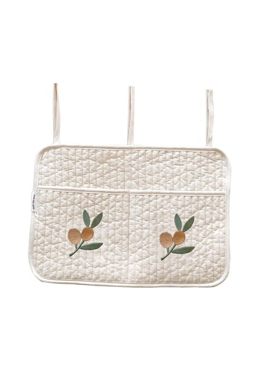 Suntek Bebek Bezi Çantası Asılı Saklama Zeytin-büyük Bej