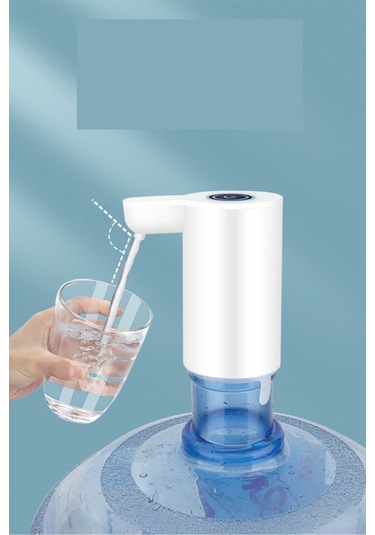 1200 Ma Bataryalı Usb İle Şarj Olabilen Elektronik Damacana Su Pompası Diğer