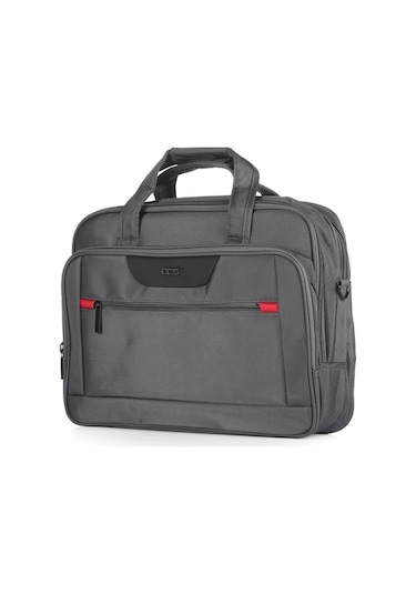 Ççs 71386 Çapraz Omuz Askılı Evrak Çantası-gri Gri