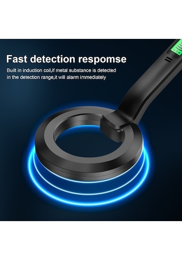 Besthome1 Gp El Lcd Metal Dedektörü Taşınabilir Hazine Bulucu, Buzzer Ve Titreşim Alarmı