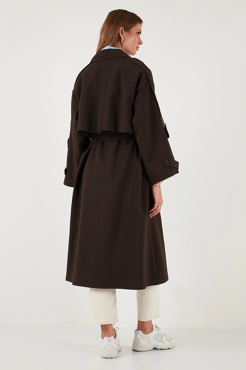 Lela Bayan Trençkot 6839583 Kahve Kahve