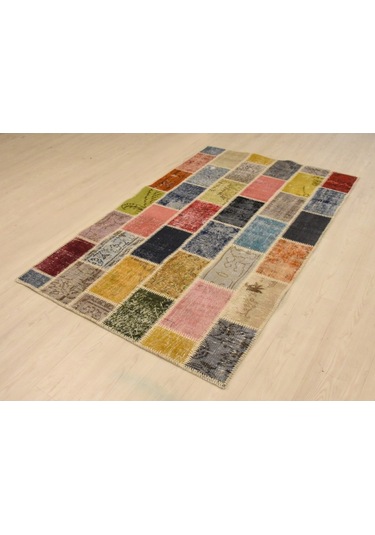 Patchwork El Örgüsü Anadolu Halısı – Special (424041647)