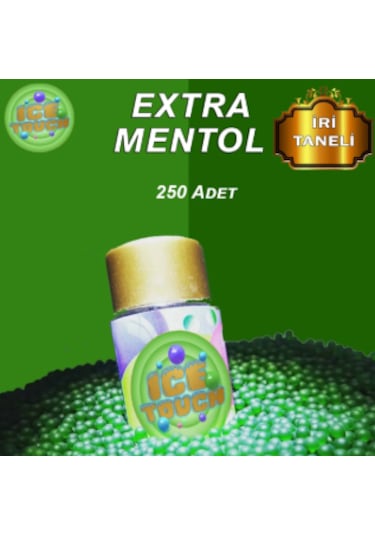 İce Touch Mentol Topu Extra İri Yeşil 250'li + Aplikatör