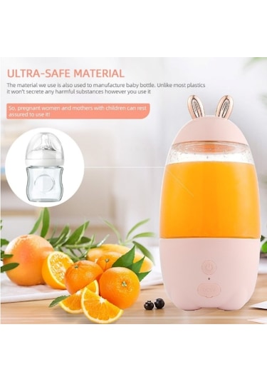 Taşınabilir Şarj Edilebilir Meyve Sıkacağı Çok Renkli