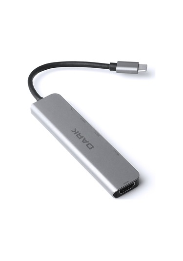 Dark USB 3.1 Type-C 6 in 1 HDMI / TF SD Kart Okuyucu / USB 3.0