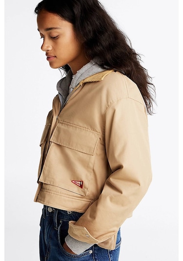 Tommy Jeans Kadın Mont-dw0dw20544 Kahverengi