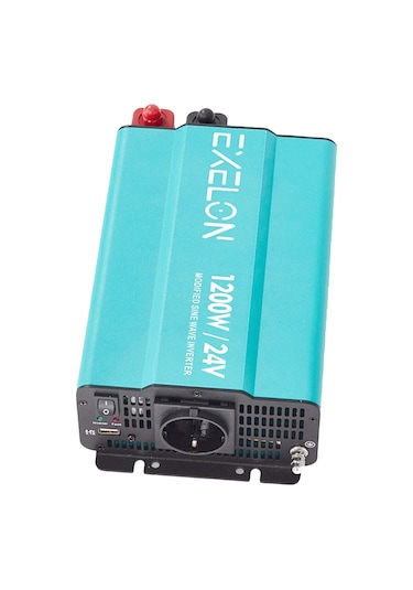 Exelon Modifiye Sinüs 1200w 24v İnverter