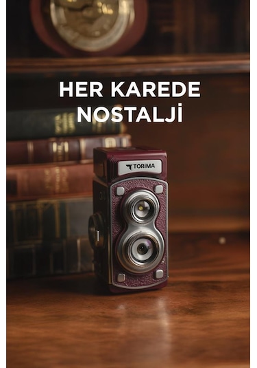 Torima CMR44 Mini Retro Dijital Fotoğraf Makinesi Mor