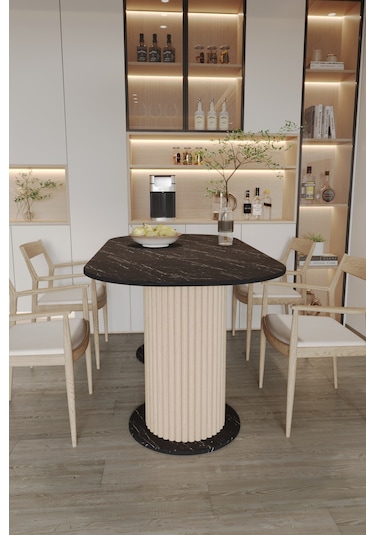 Mega Antolyum Yemek Masası Mutfak Masası