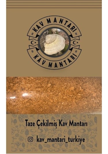 Kav Mantarı öğütülmüş 500 G