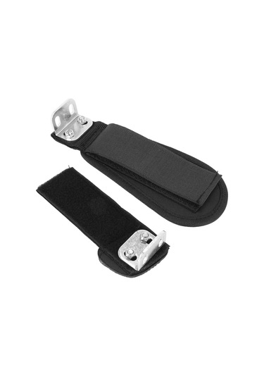 Dağ Kaykay Ayak Bandı Kayışı Ayarlanabilir Kaykay Kayışı Siyah