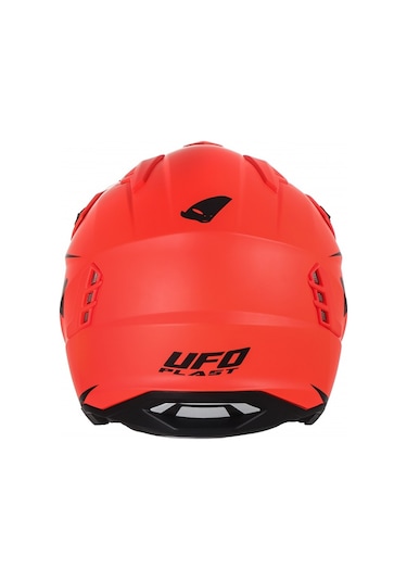 Ufo Plast Sheratan Jet Açık Kask Neon Turuncu