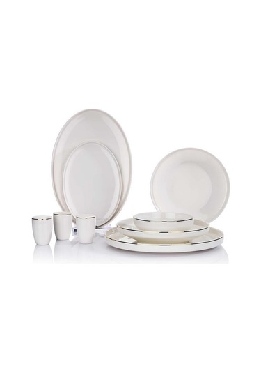 Schafer Adel Gold Yemek Takımı - 56 Parça - Gold - 1s0020 -01001-gld02