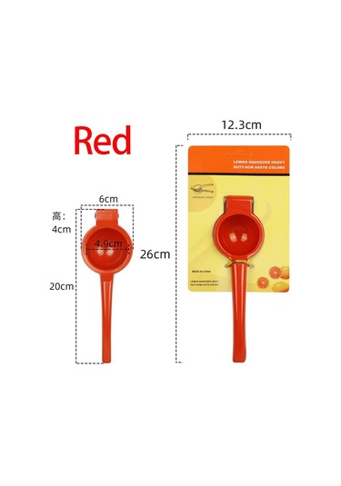 2'si 1 Arada Mutfak Manuel Limon Sıkacağı Alüminyum Portakal Sıkacağı Meyve Presi Kelepçe Aletleri Çok Fonksiyonlu Yemek Kelepçesi Aksesuarları Turuncu