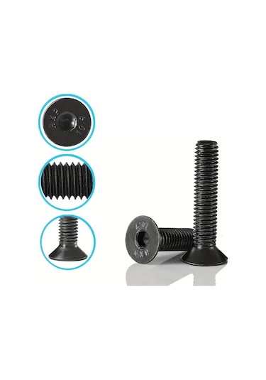 Venoa Hic310 Havşabaş İmbus Civata Seti M3 Çantalı 310 Parça Diğer