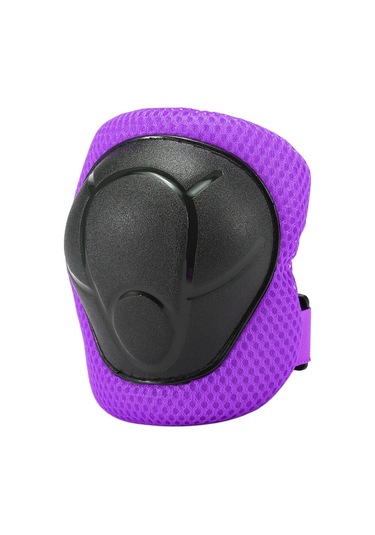 Hallow-çocuklar Diz Pedleri Set 6 1 Koruyucu Dişli Kiti Bilek Y12573pu