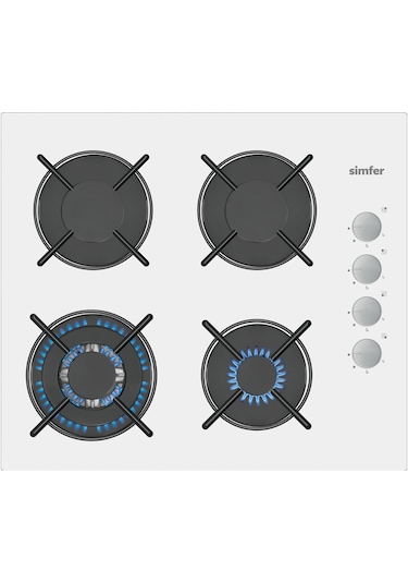 Simfer 3509 Ankastre Ocak Beyaz