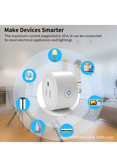 Wezone Cozylife Wifi Akıllı Soketli Çoklu Tesisat - 3 Lü, 10a, Homekit/alexa Uyumlu, Uzaktan Kontrol, Zamanlama, Ateş Güvenli Dh-whdm01