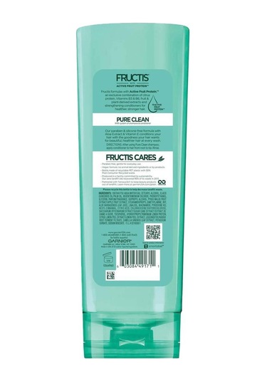 Garnier Fructis Pure Clean Güçlendirici Saç Kremi 354ML
