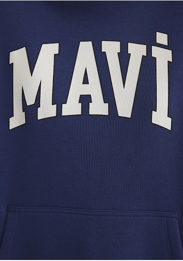 Mavi - Mavi Logo Baskılı Mavi Sweatshirt 1600361-70722
