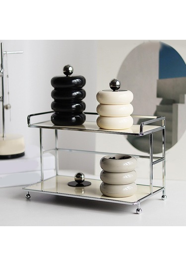 Homyl Pamuklu Çubukla Saklama Kutusu Banyo Kürdan Tutucu Için