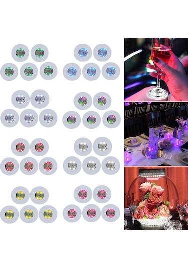 Düğün Malzemeleri Bar Işığı Parti Dekoru Parlayan Led Cam Etiketi Şişe Etiketleri Işıklar Parlak Lamba Sarı