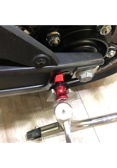 Ganzhoushop Zincir Vidalı Suntek Slider Rocker Reel Kırmızı Için Honda Cbr650r Cb650r 2x 14-19 Jg Kırmızı