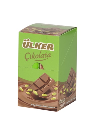 Ülker Baton Antep Fıstıklı Çikolata 12 x 30 G