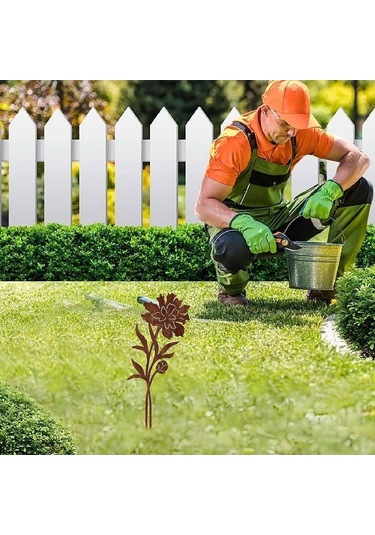 Pazly Yol Suntek Mekan Kazıkları Bahçe Dekorasyonu Bahar Hediyeleri Dış Mekan