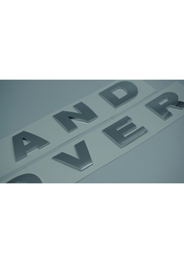 Land Rover Kaput Ve Bagaj Yazı Mat Siyah