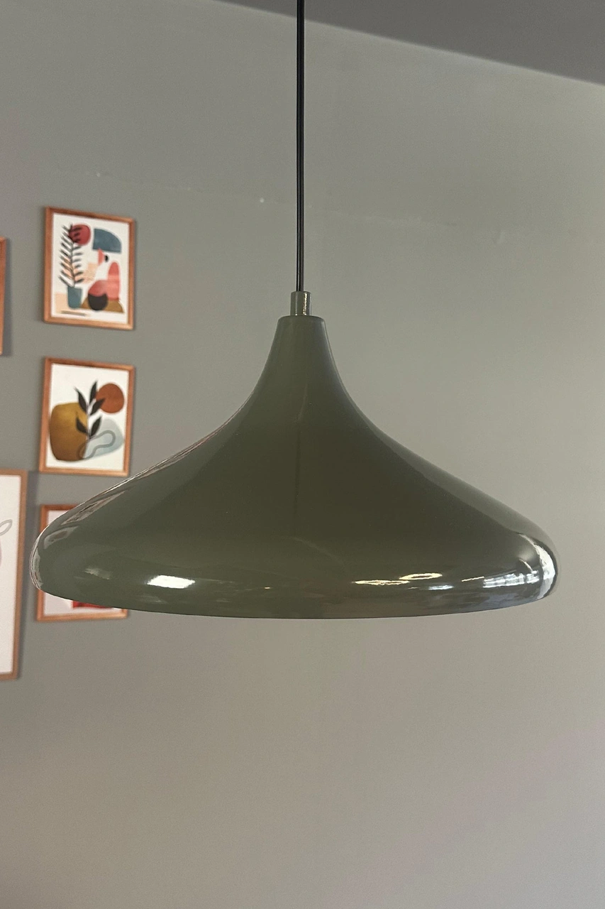 Champion Antrasit Renk Tekli Avize Sarkıt Salon Mutfak Cafe Butik Lamba Aydınlatma Avizeler Antrasit