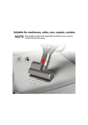 Motion003 V7 V8 V10 V11 V15 Uyumlu 1 Takim Mini Motorlu Firca Yatak Koltuk Araba Halı Perde Icin Sert Naylon Firca Yedek Parca