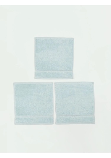 Yeşil Pamuklu El Havlusu 3'lü 30x30 Cm