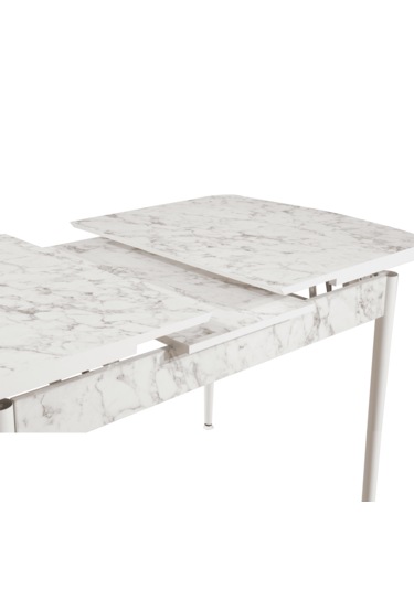 Trend Carrara - Açılabilir Mutfak Masası - Yemek Masası