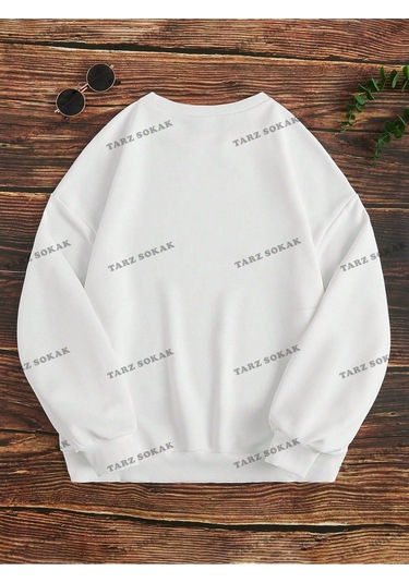 Y2k Yeni Sezon Ssweat Harajuka Kuromi Retro Kod 16-trzksw4648 Beyaz