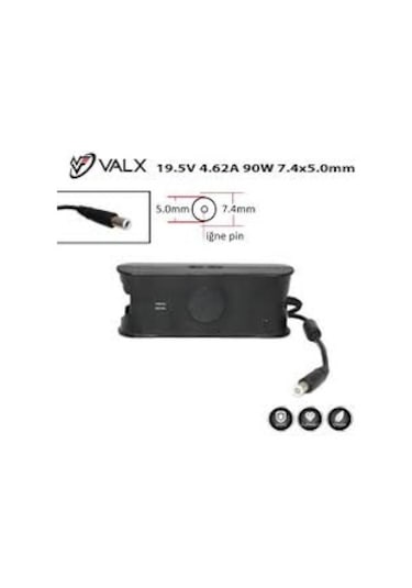 Dell Uyumlu Valx La-19575 19.5V 4.62A 90W Notebook Adaptör