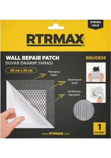 Rtrmax Rnu0808 Duvar Yaması 20 X 20 Cm 1 Adet
