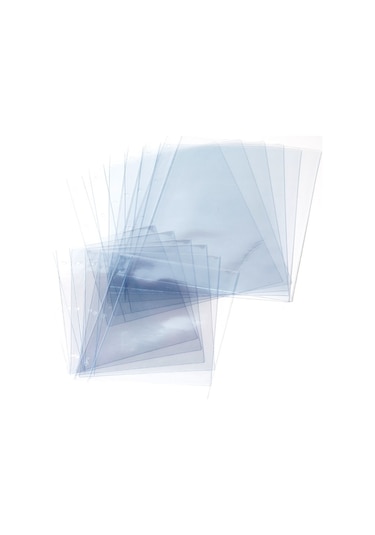 A4 Vidalı Şeffaf Menü Kabı 6'Lı Paket