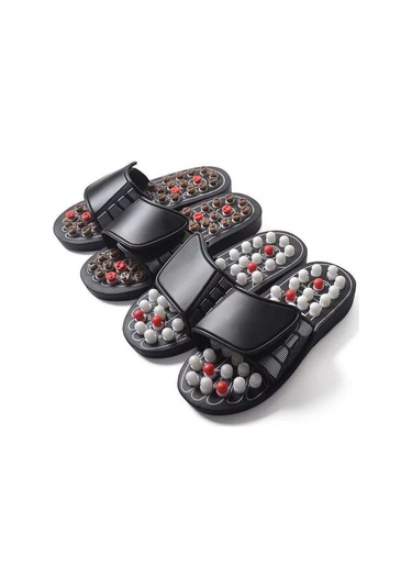 Teltree Kahverengi Puanlı Döner Topuk Masaj Terliği - Akupresür Bakımı, Sağlıklı Ayak Tabanı, Dayanıklı Malzeme, 42-43 Numara Kahverengi