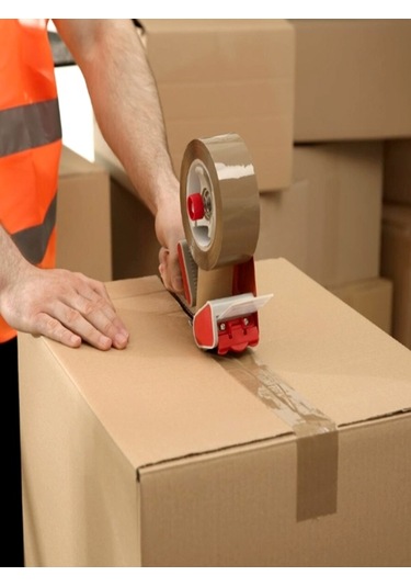 Taba Koli Bandı 45mmx100m Kahverengi Koli Bantı Taba Renk Hotmelt