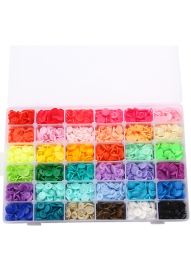 Homyl Yaratıcı El Sanatları Çıtçıt Düğmeleri - Farklı