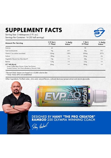 Evogen Evp Liquid Glycerol Muscle Volumizer Preworkout For Pumps Vascularity Hydration 473 Ml