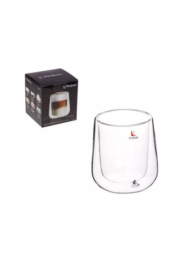 Perfecto Lınea Tratar Çift Duvarlı Cam Bardak 300 Ml 198108504 Beyaz